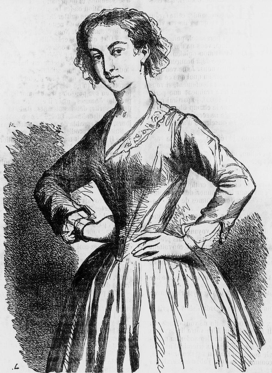 Illustratie uit Cousin Bette (La cousine Bette) door Honore de Balzac (1799-1850), Franse editie door Honore de Balzac