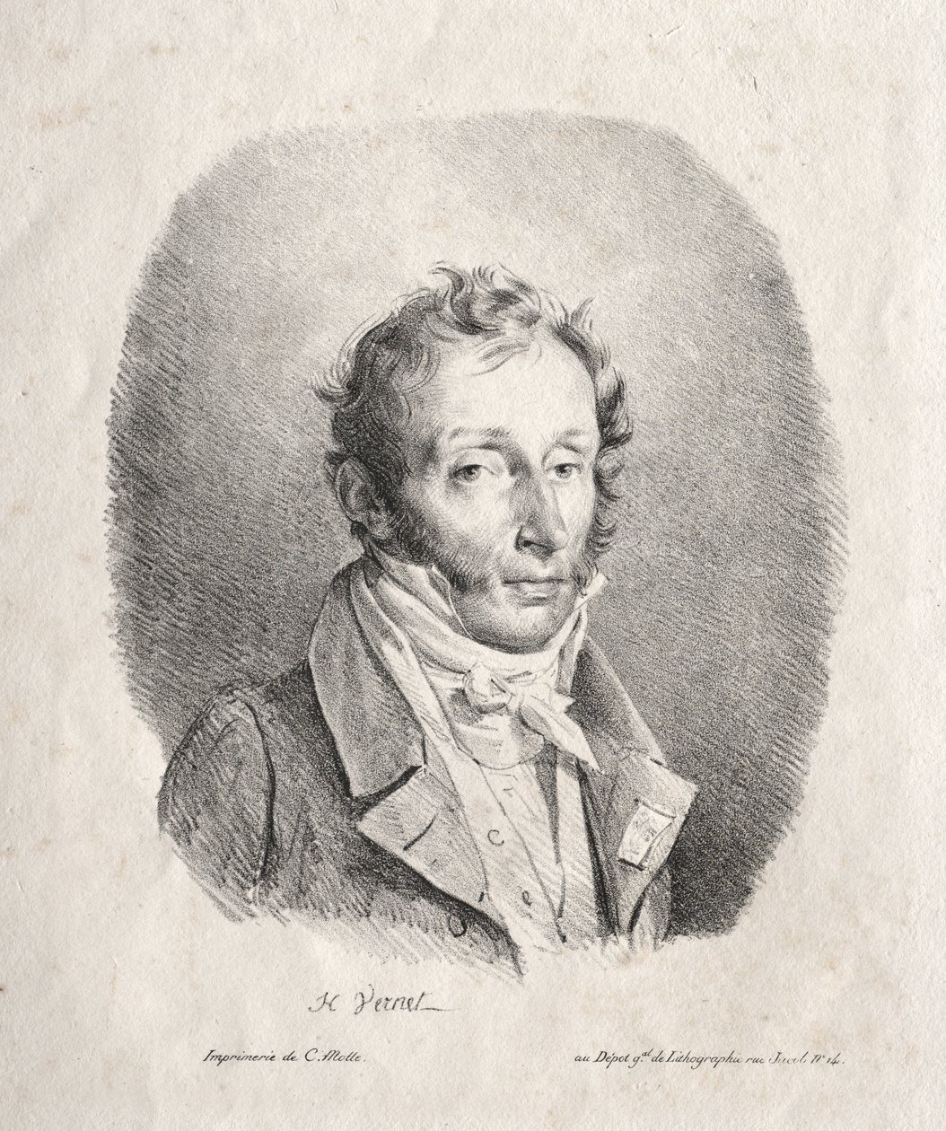 Carle Vernet door Horace Vernet