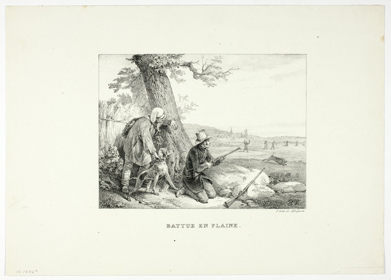 Gemakkelijk Verslagen door Emile Jean Horace Vernet