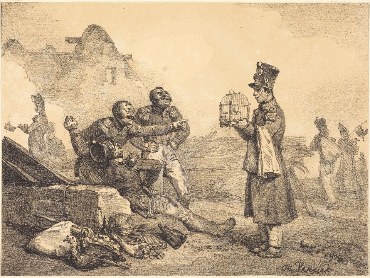 Mijn korporaal, dit is het enige wat ik heb kunnen regelen door Horace Vernet