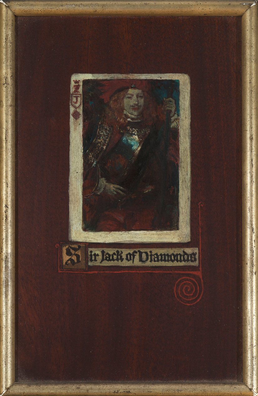 Sir Jack of Diamonds door Howard Pyle