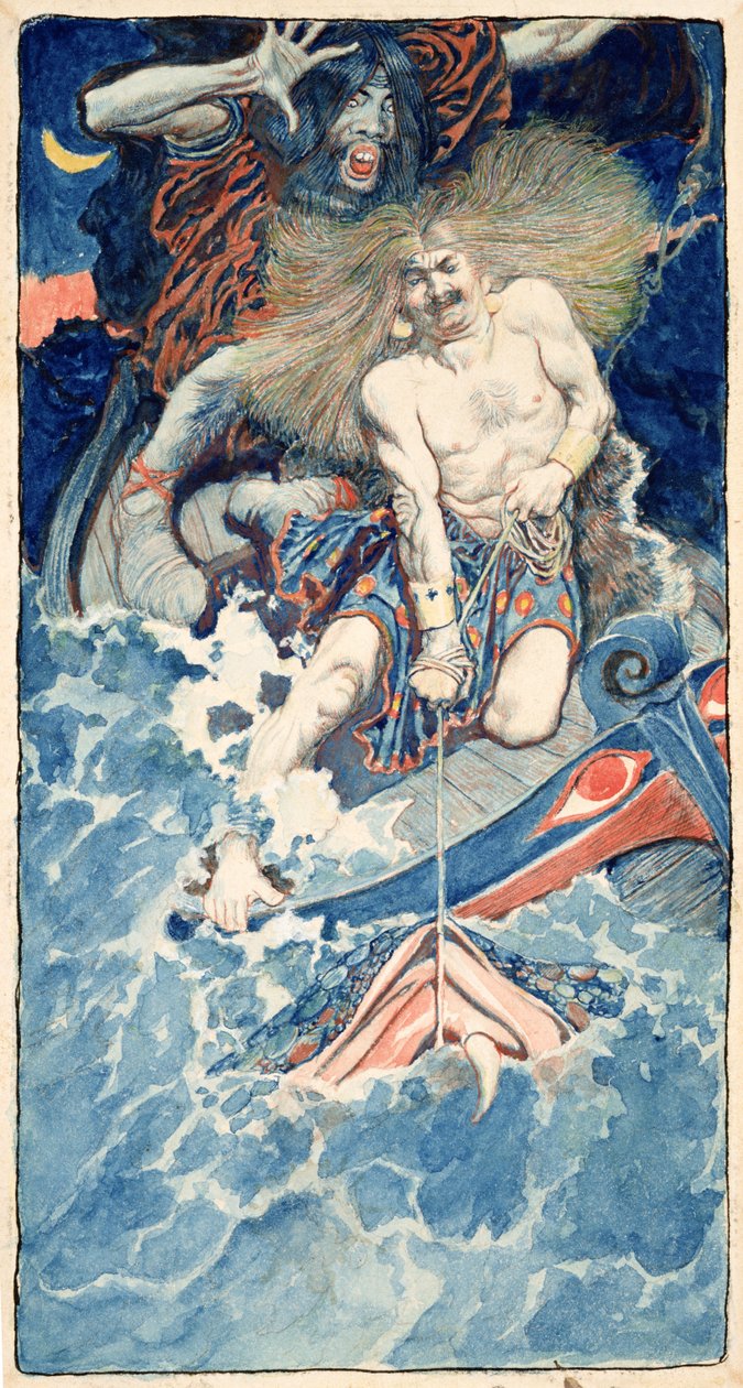 De visvangst van Thor en Hymir, uit 