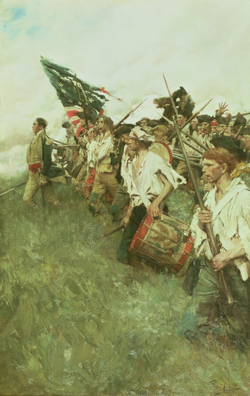 De Natie Makers door Howard Pyle