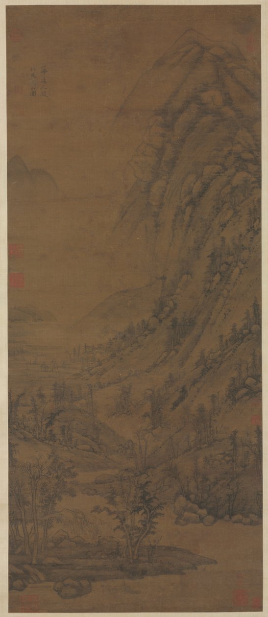 Zomerse bergen na Dong Yuan [actief rond 937-975], 1290-1354 door Huang Gongwang