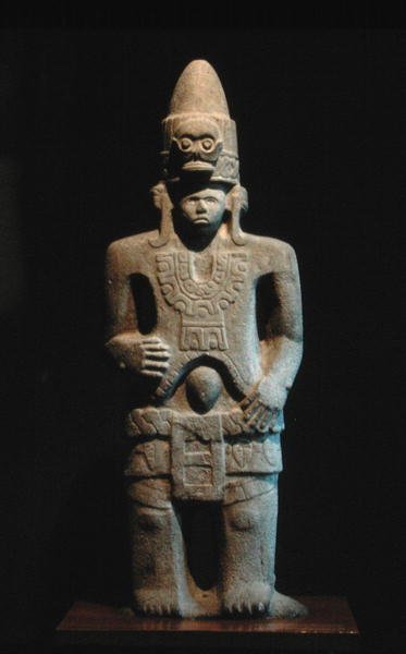 Beeld, postklassieke periode (900-1521) door Huaxtec Huaxtec