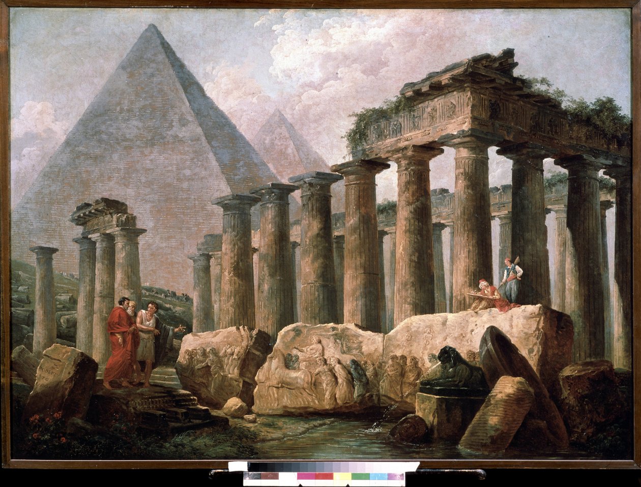 Onbekend beeld door Hubert Robert