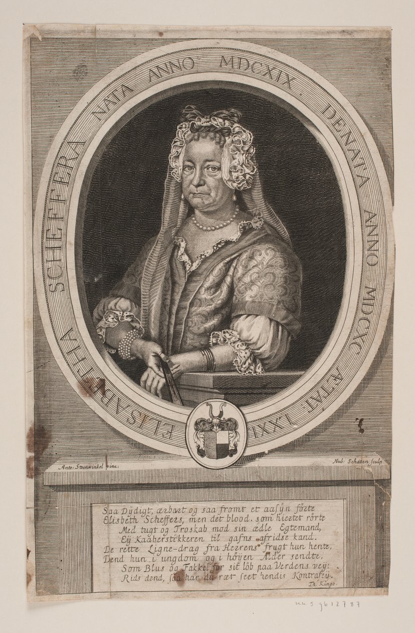 Elisabeth Scheffer door Hubert Schaten