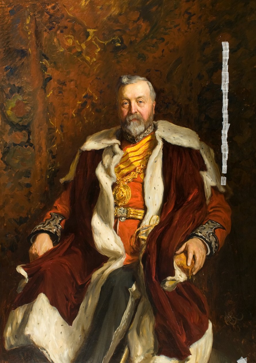 Henry McGrady door Hubert von Herkomer