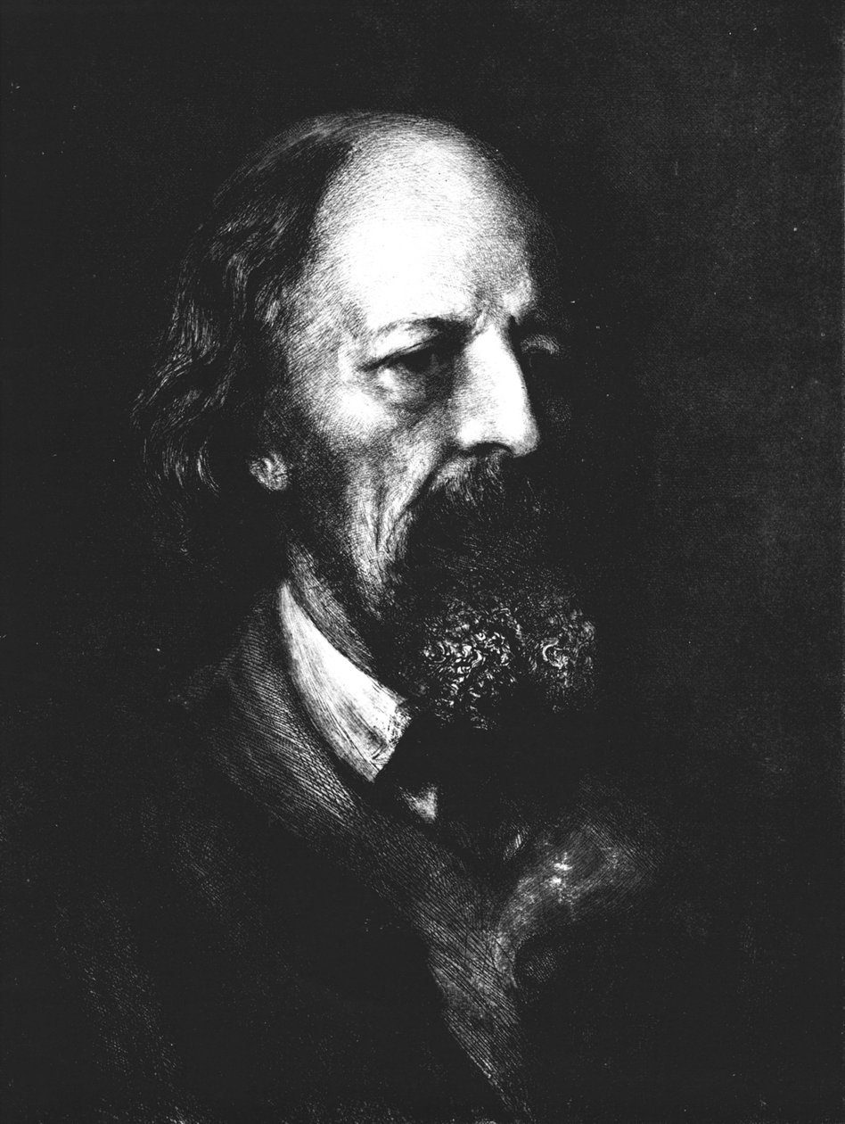 Lord Tennyson, c1880, 1911 door Hubert von Herkomer