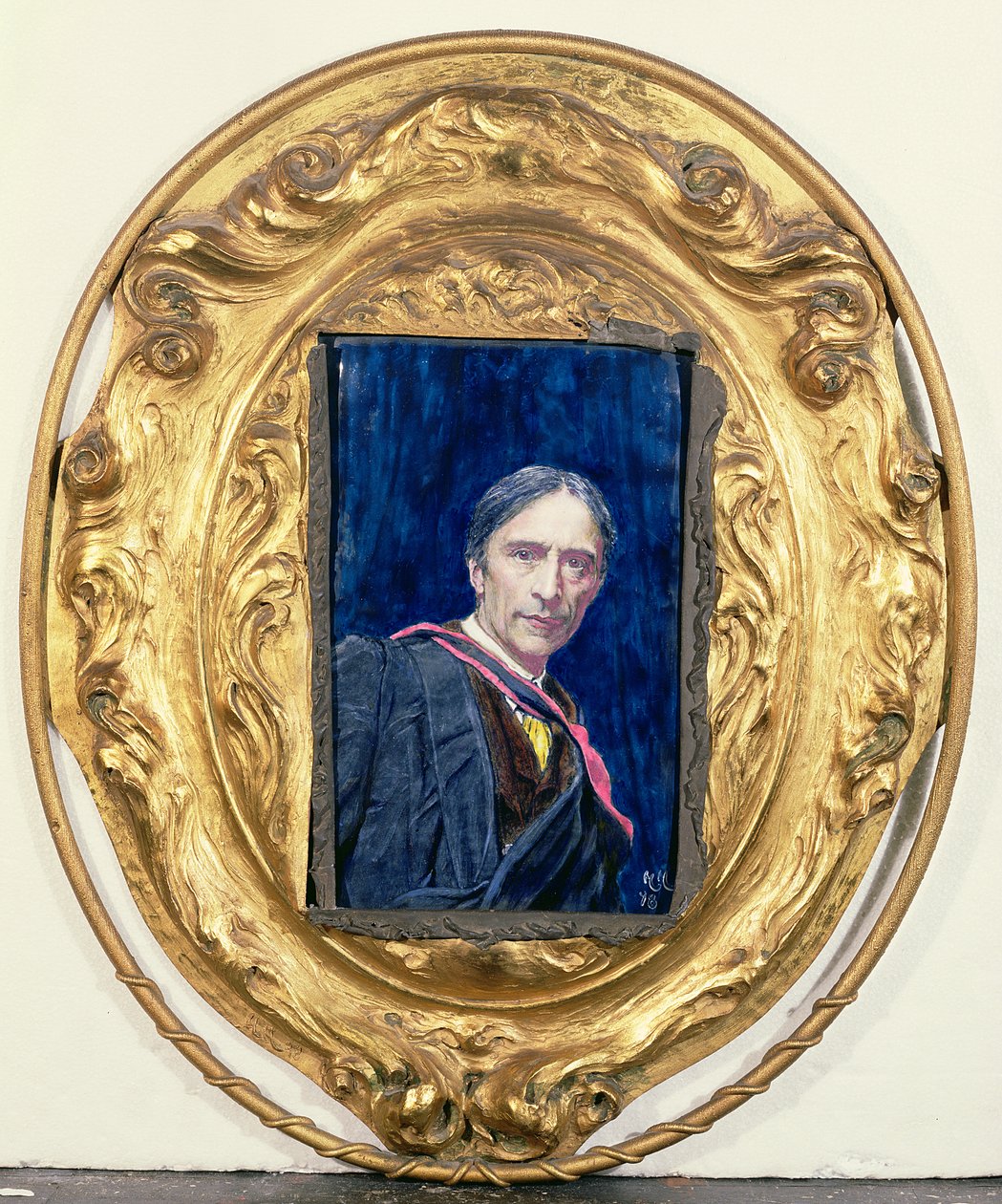 Zelfportret van de Kunstenaar, 1878 door Hubert von Herkomer