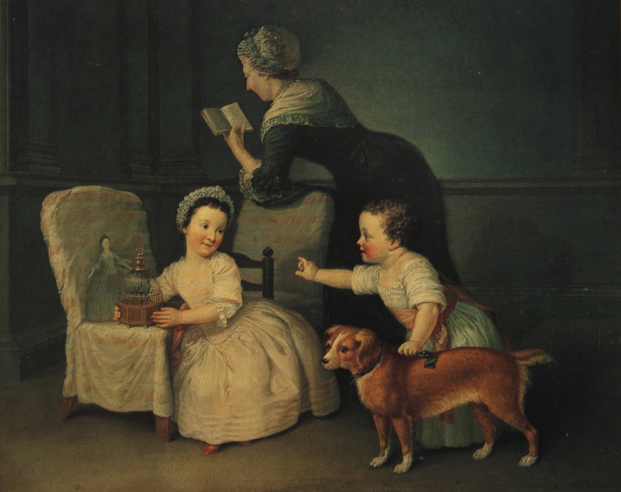 De grijze kinderen door Hugh Douglas Hamilton