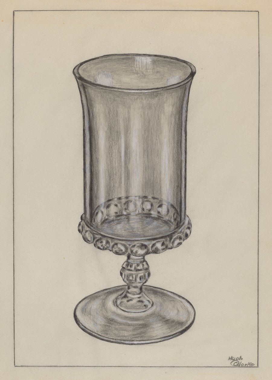 Drinkglas door Hugh Clarke
