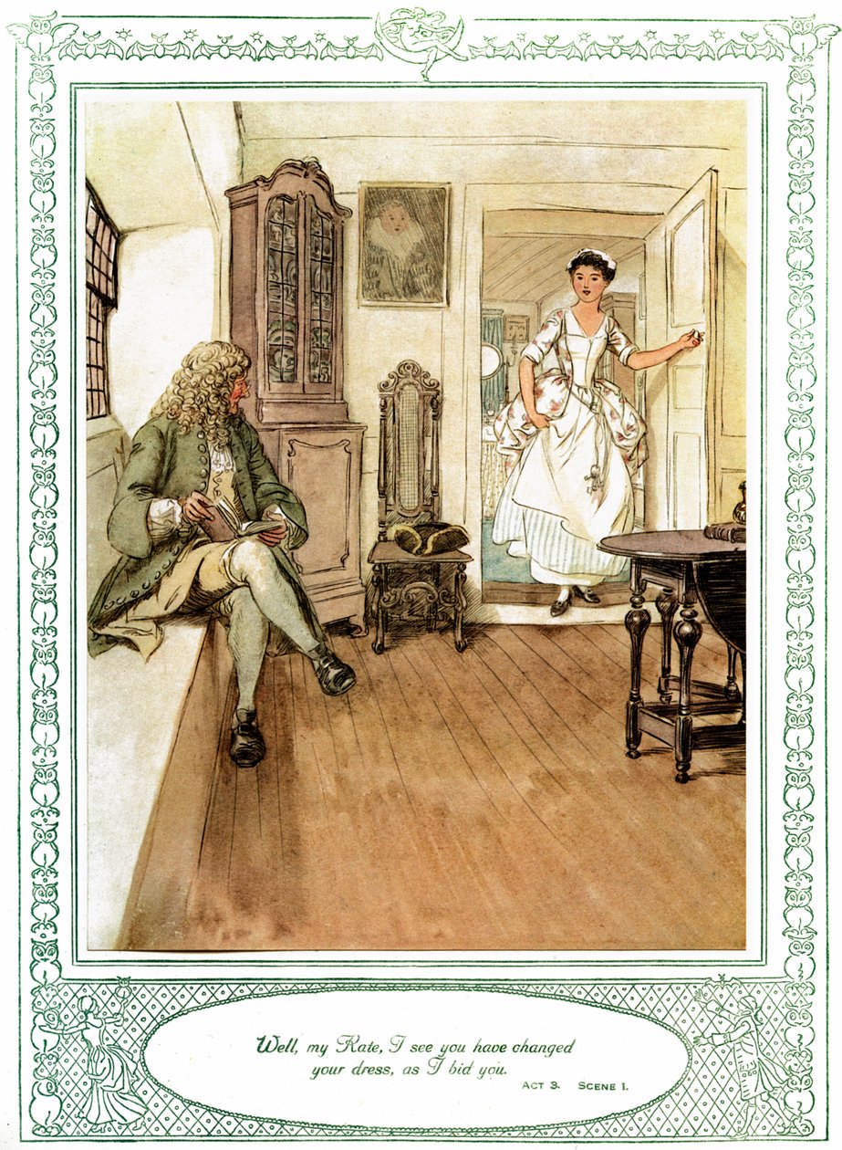 She Stoops to Conquer door Oliver Goldsmith door Hugh Thomson