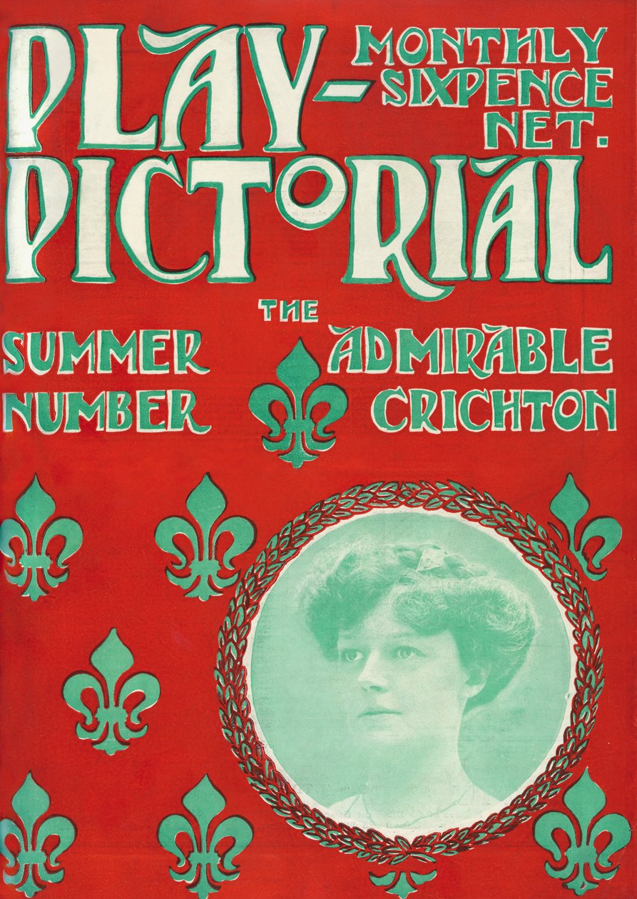 Toneel Picturale Omslag - J M Barrie De bewonderenswaardige Crichton door Hugh Thomson