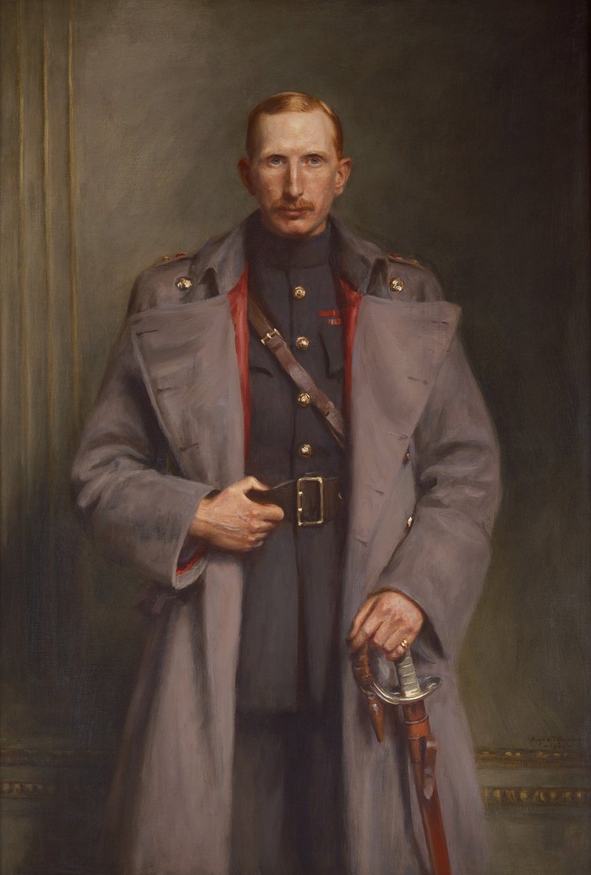 Portret van Alan, 8e hertog van Northumberland door Hugh de Twenebrokes Glazebrook