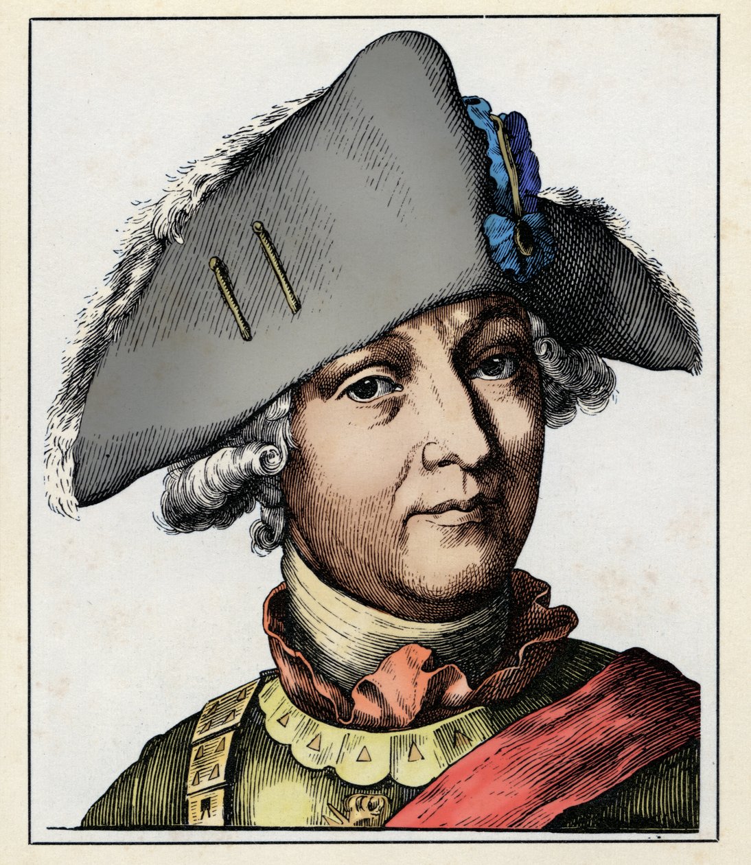 Friedrich Wilhelm von SEYDLITZ door Hugo Bürkner