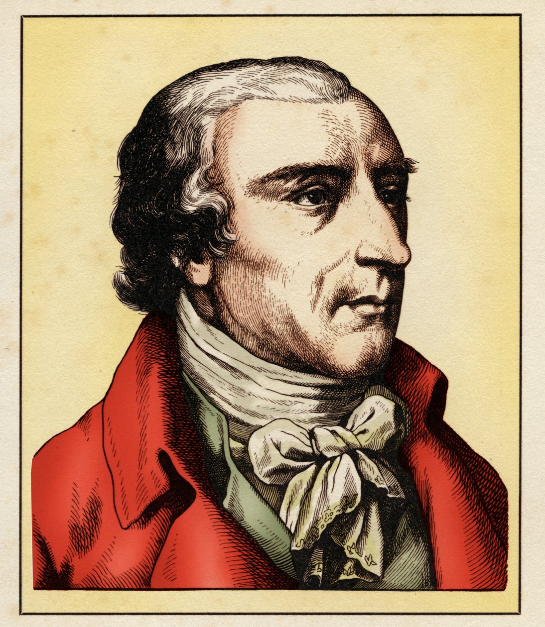 Joachim Heinrich Campe (29 juni 1746-22 oktober 1818) 1854 (gravure) door Hugo Bürkner
