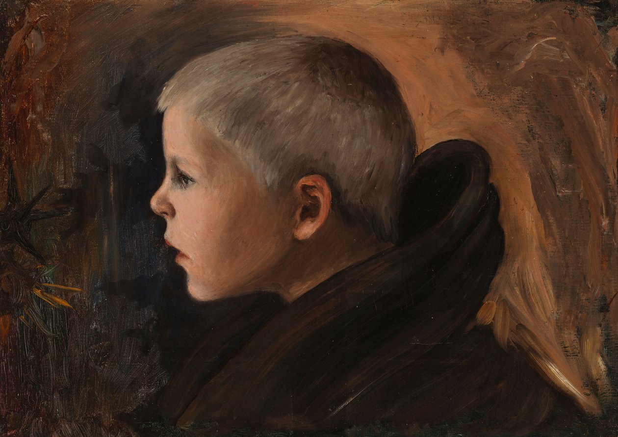 Jongen uit Säkkijärvi door Hugo Simberg