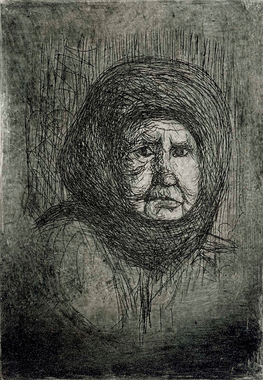 Bezemgrootmoeder I door Hugo Simberg