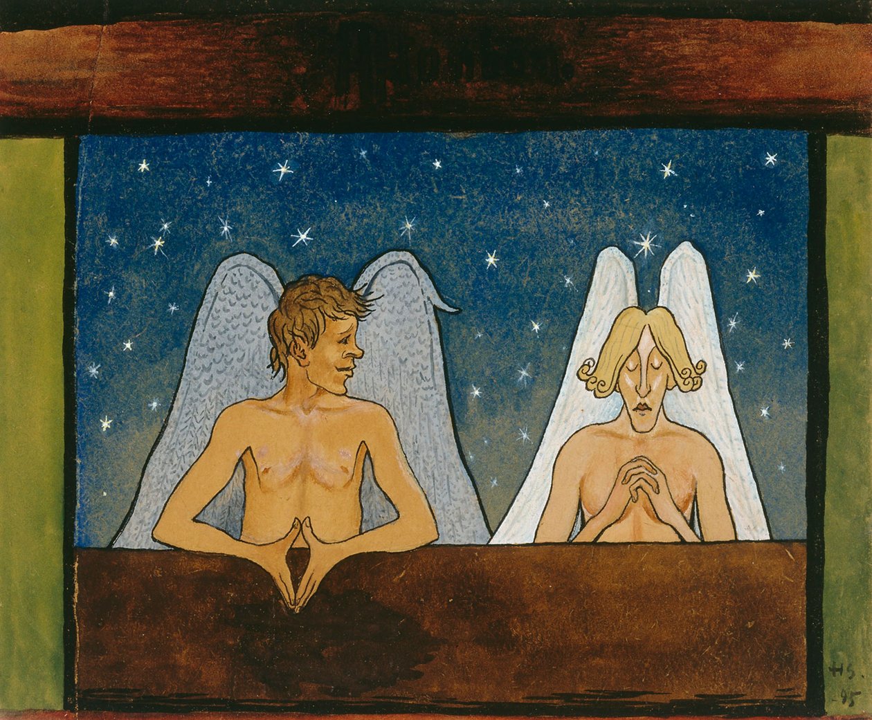 Devotie door Hugo Simberg