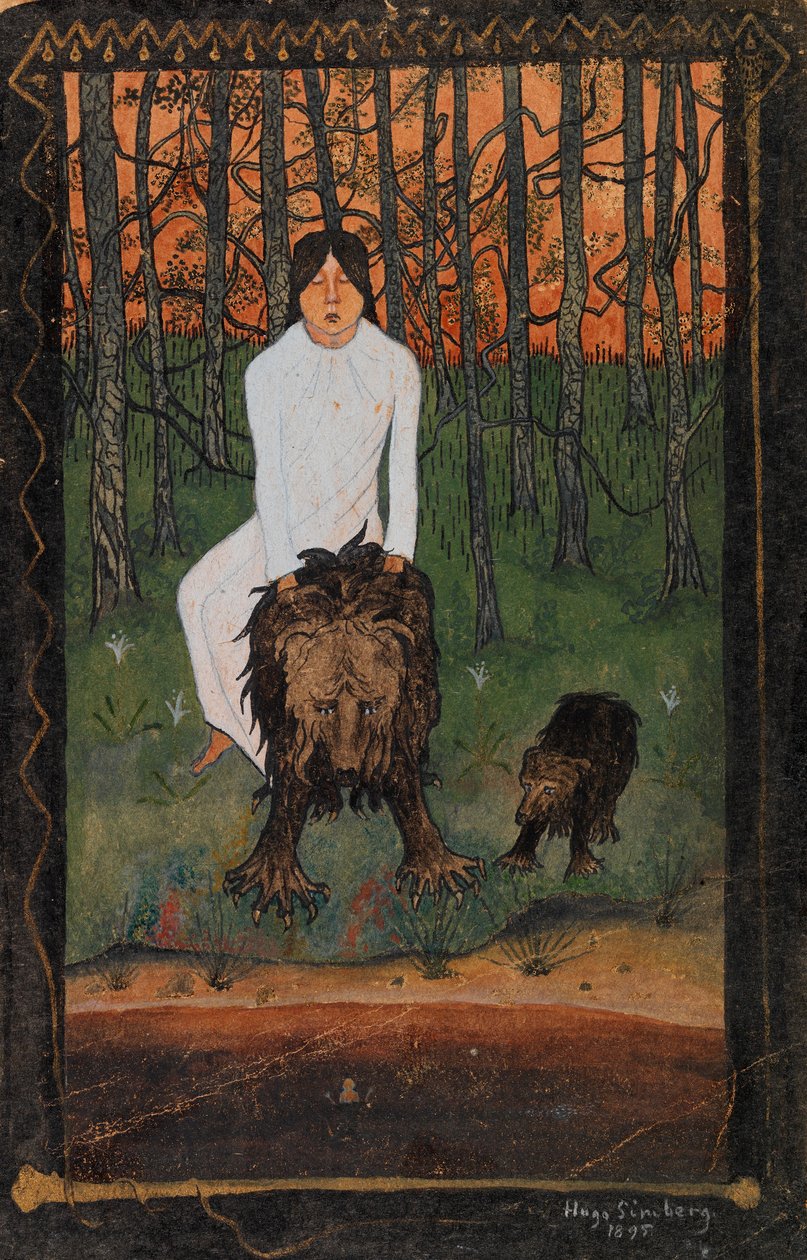 Sprookje I door Hugo Simberg