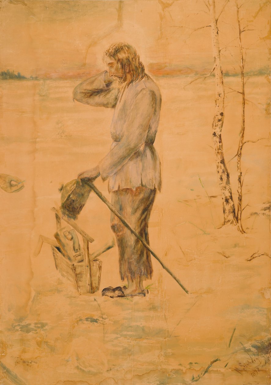 Het mysterie van de timmerman door Hugo Simberg