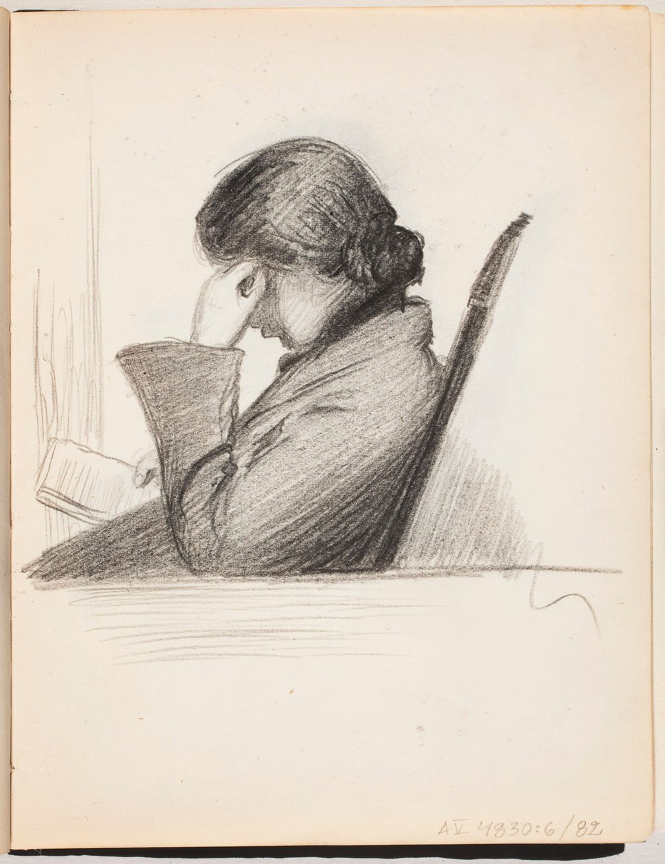 Zonder titel door Hugo Simberg