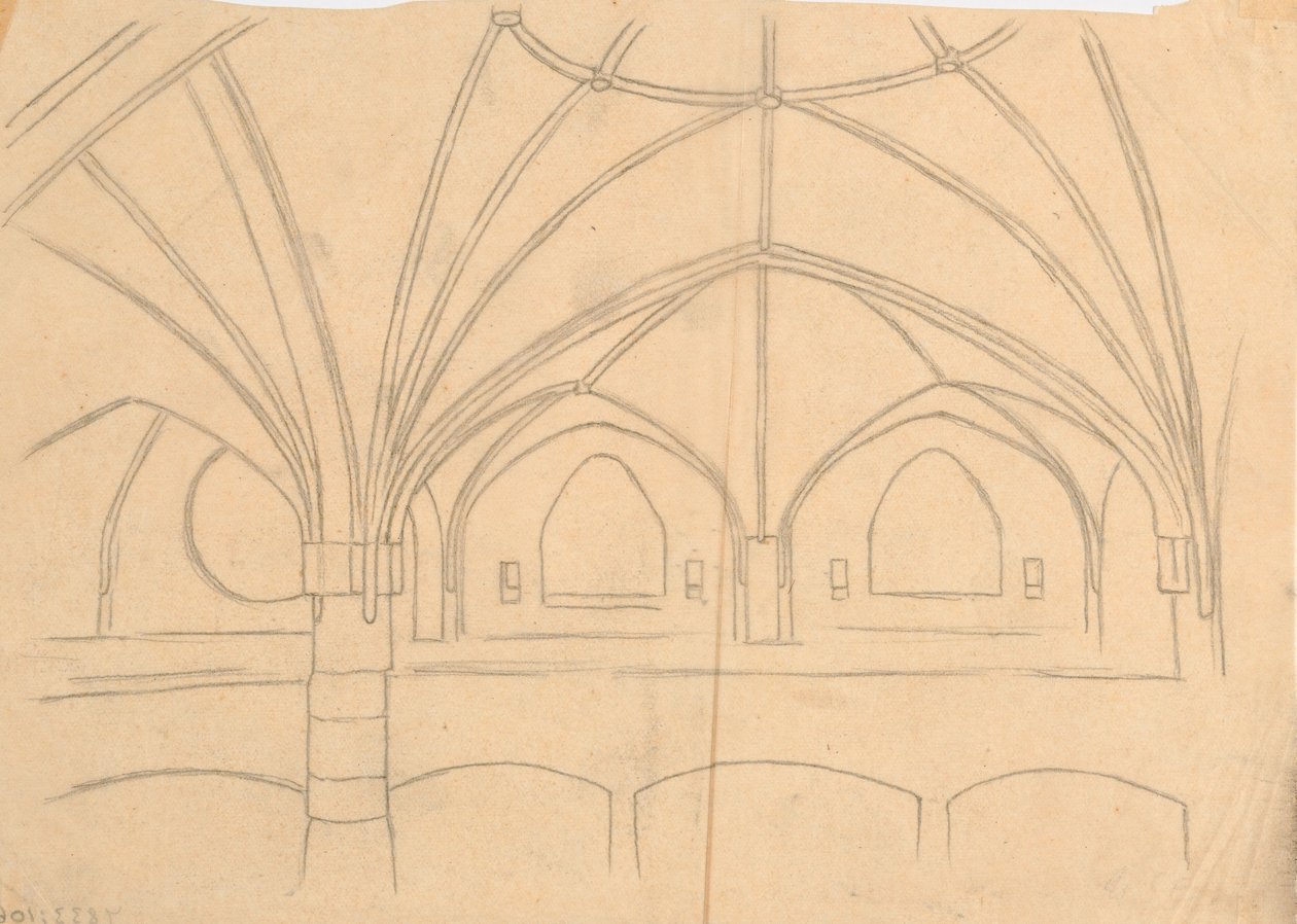 Zonder titel door Hugo Simberg