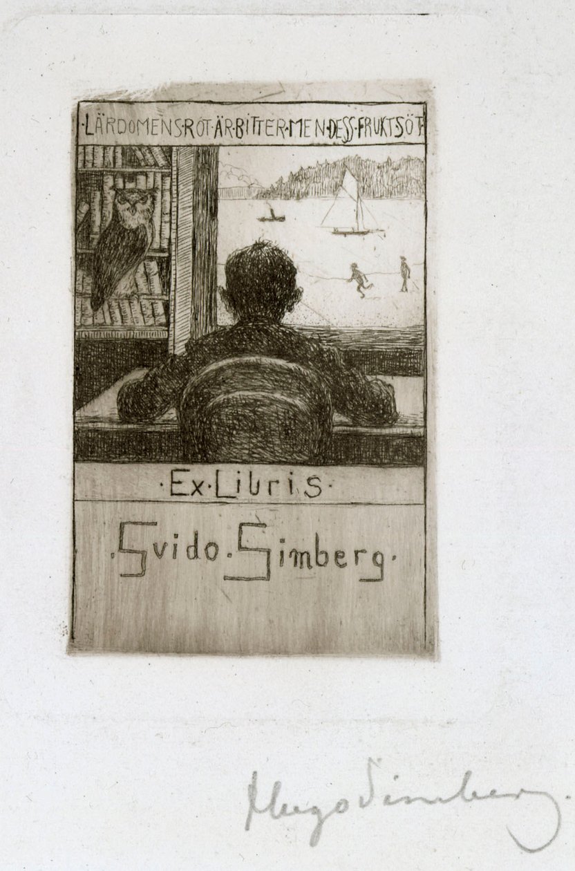 Zonder titel door Hugo Simberg