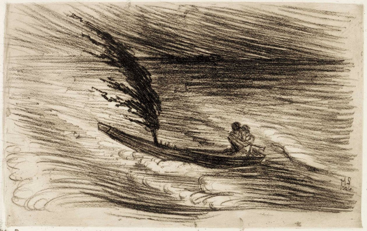 Zonder titel door Hugo Simberg