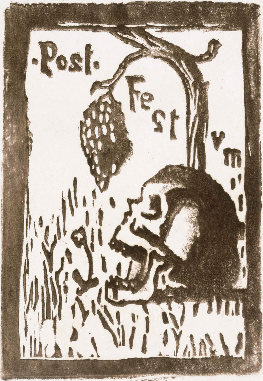 Zonder titel door Hugo Simberg