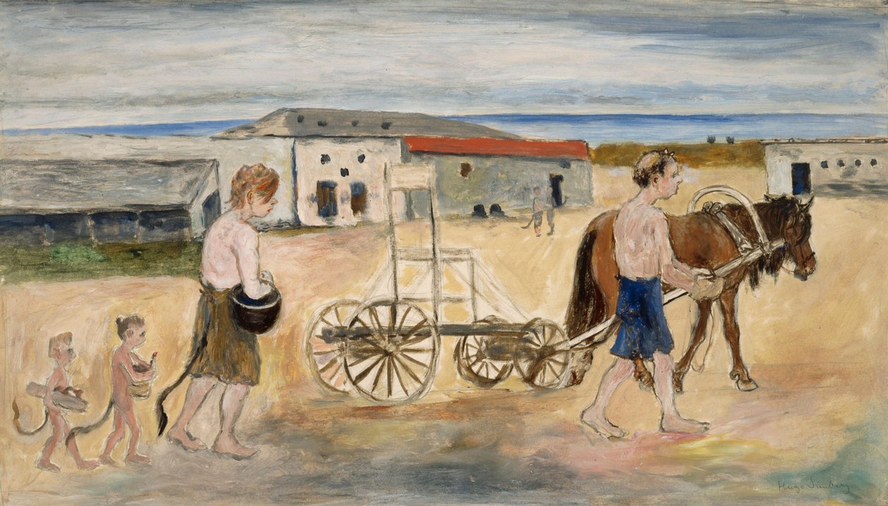 Zonder titel door Hugo Simberg