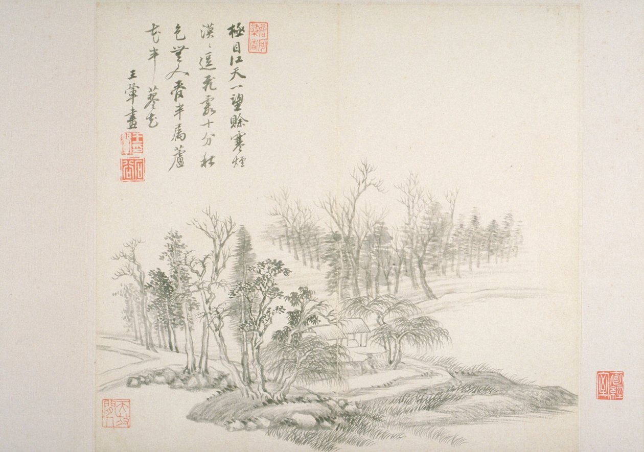 Album na oude meesters en gedichten door Hui Wang