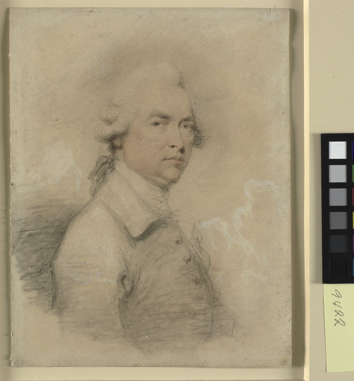 Hoofd en Schouders Portret van een Man naar Rechts Gekeerd door Humphry