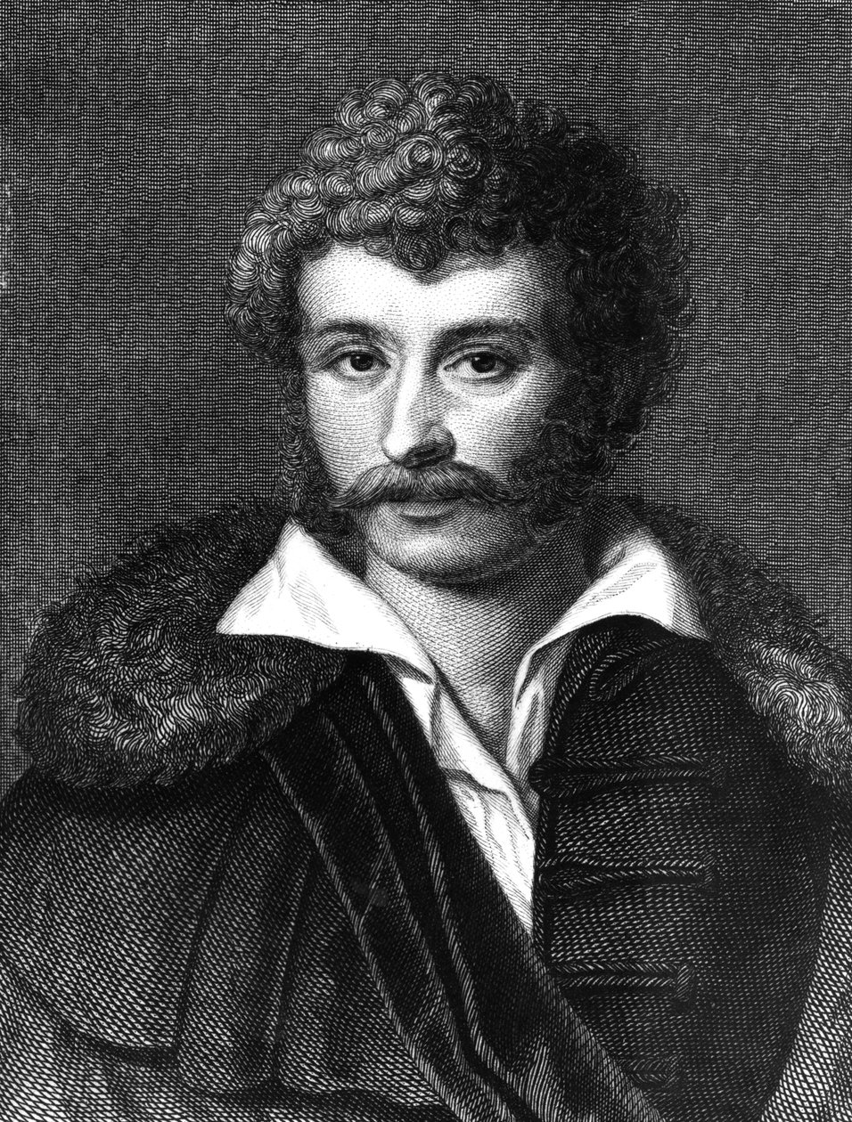 Karoly Kisfaludy, frontispice van zijn Minden Munkai, gepubliceerd in 1893 door Hungarian School