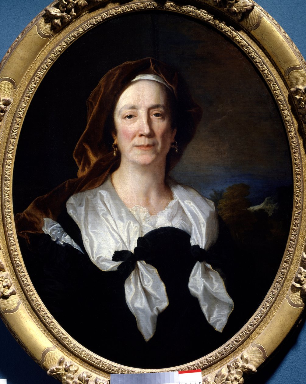 Portret van Marie Serre, moeder van de kunstenaar door Hyacinthe Francois Rigaud