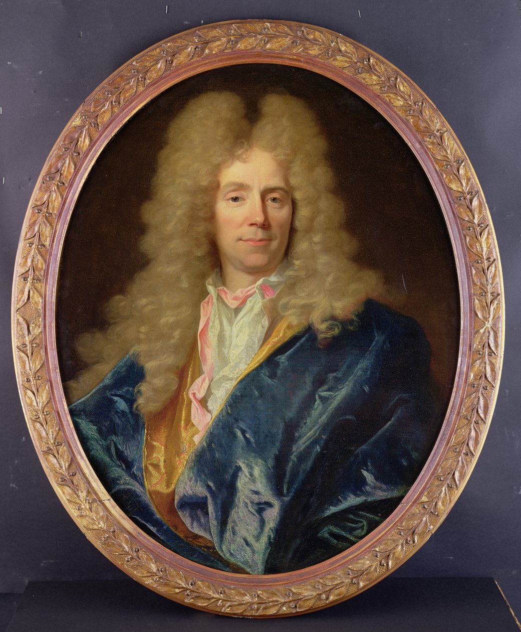 Portret van Michel Begon de Jongere door Hyacinthe Francois Rigaud