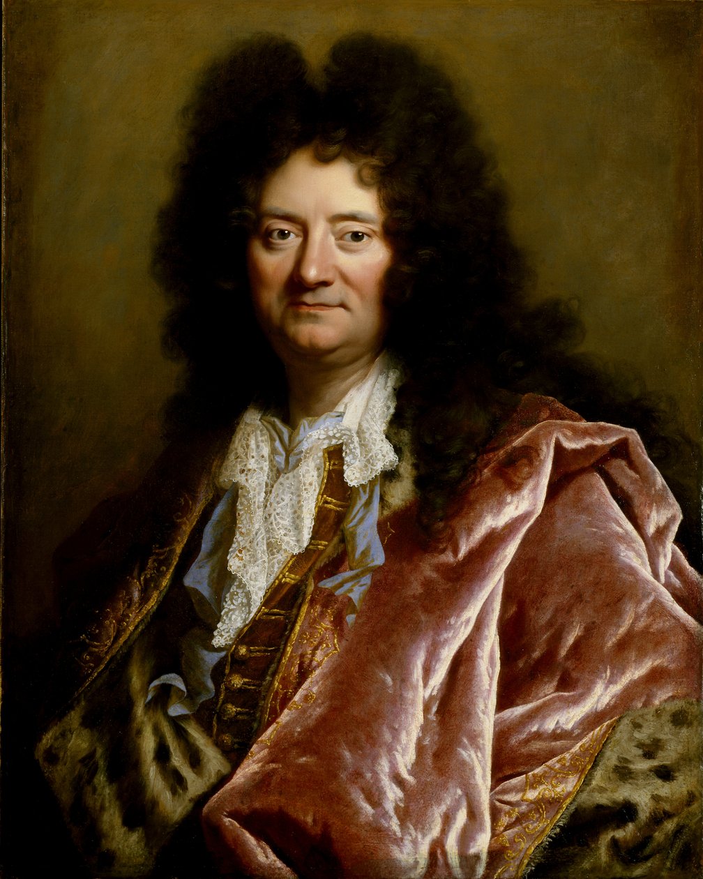 Portret van een Heer, ca. 1705 door Hyacinthe Francois Rigaud
