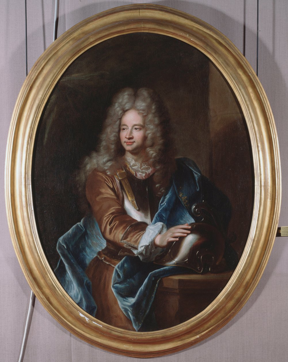 Portret van de Italiaanse diplomaat Anton Giulio II Brignole-Sale (1673-1710) ambassadeur bij koning Lodewijk XIV door Hyacinthe Francois Rigaud