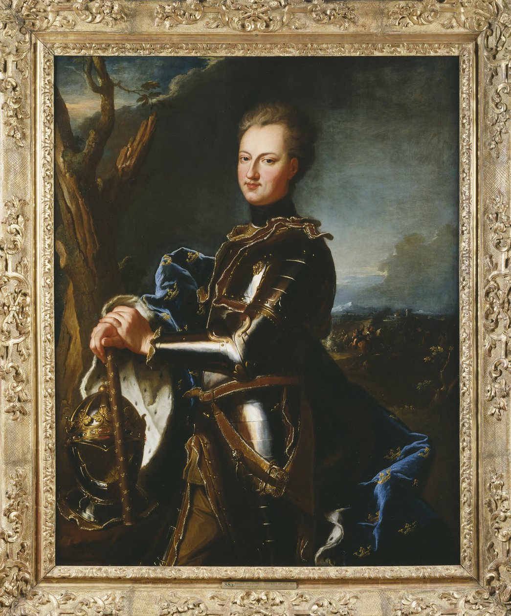 Karel XII, koning van Zweden door Hyacinthe Rigaud