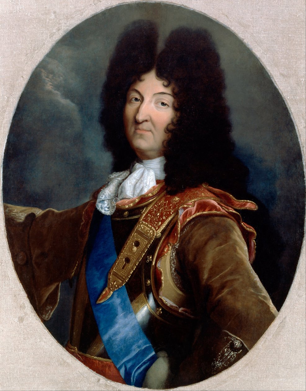 Lodewijk XIV door Hyacinthe Rigaud