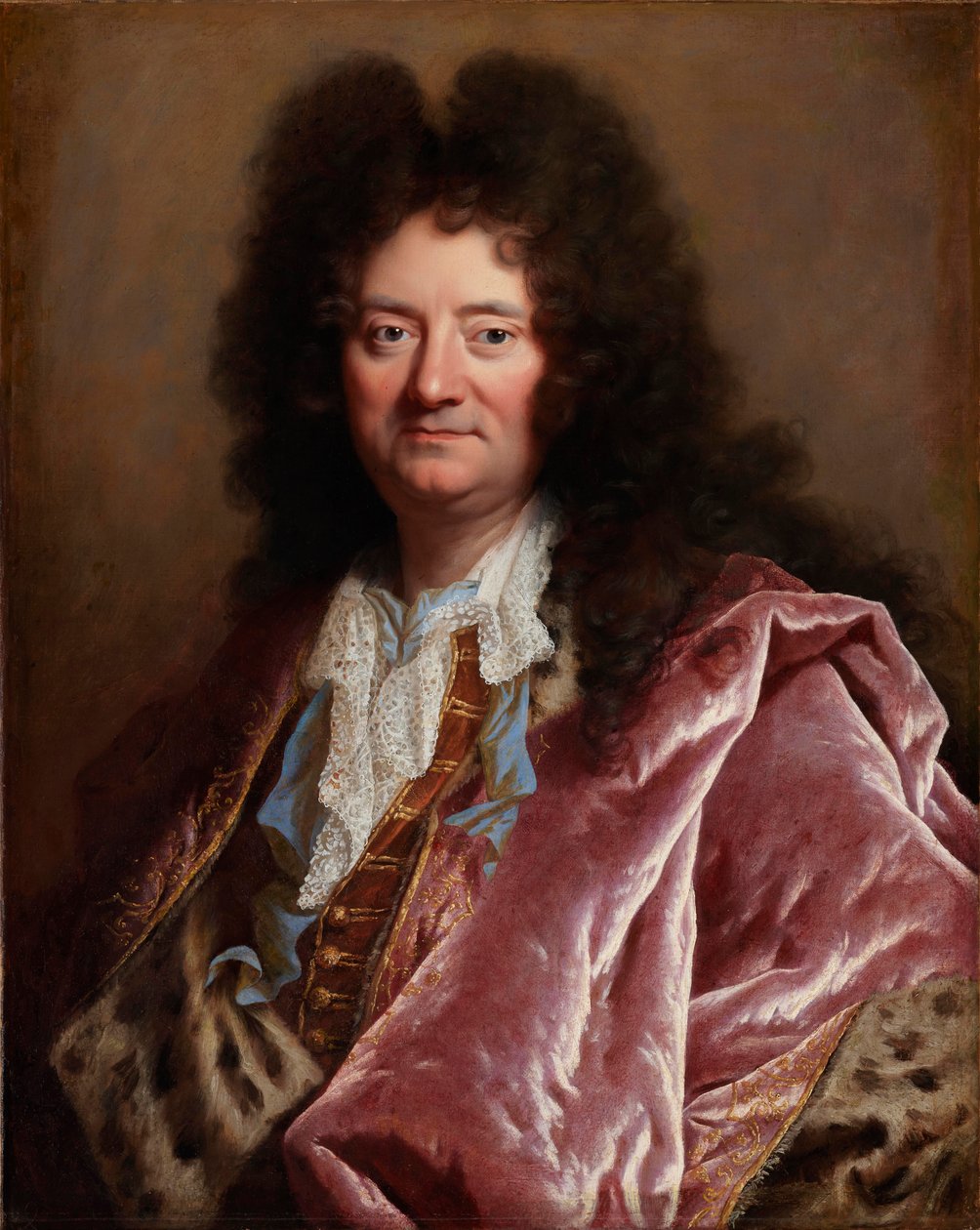 Portret van een heer door Hyacinthe Rigaud