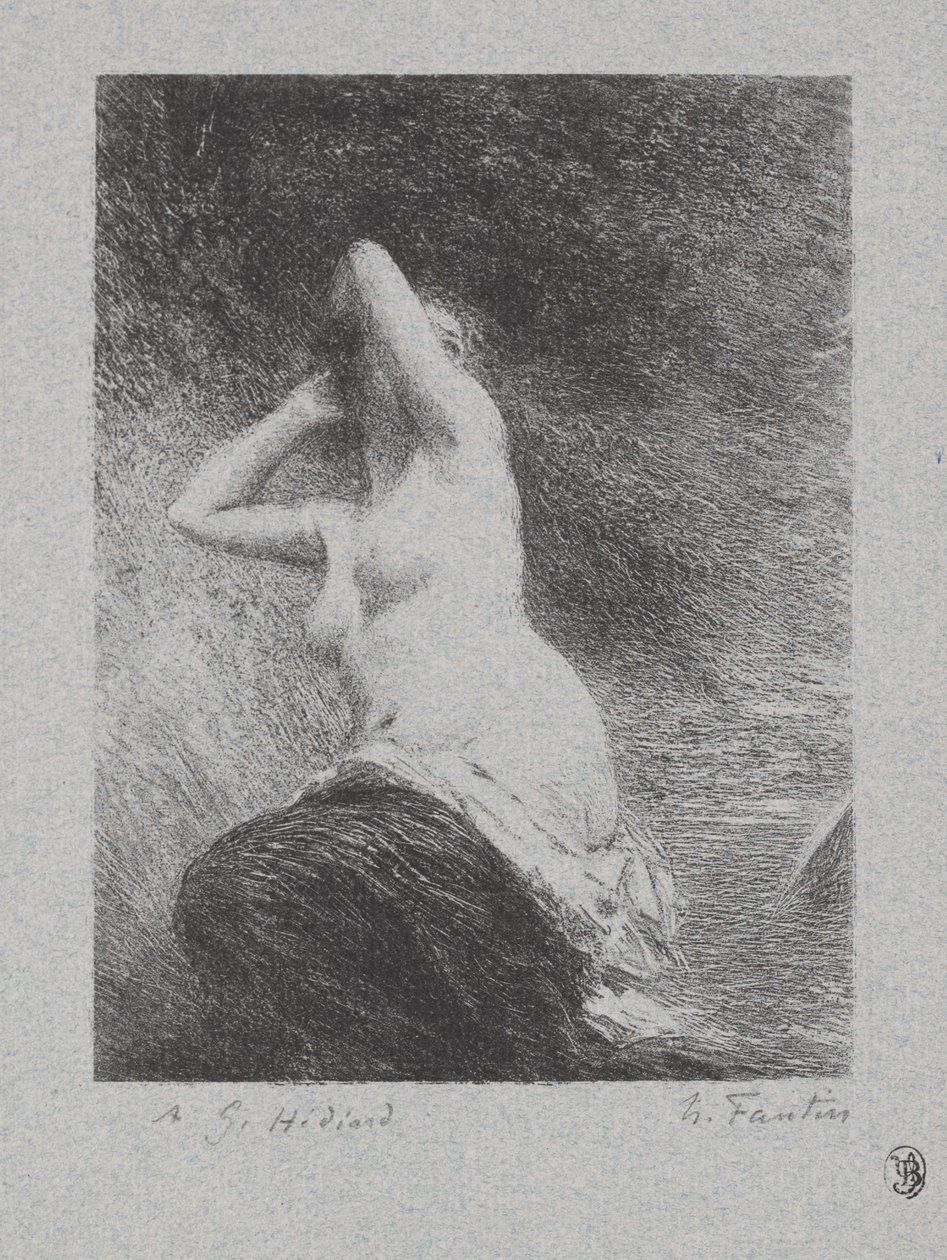 Ariadne, 1900 door Ignace Henri Jean Fantin Latour