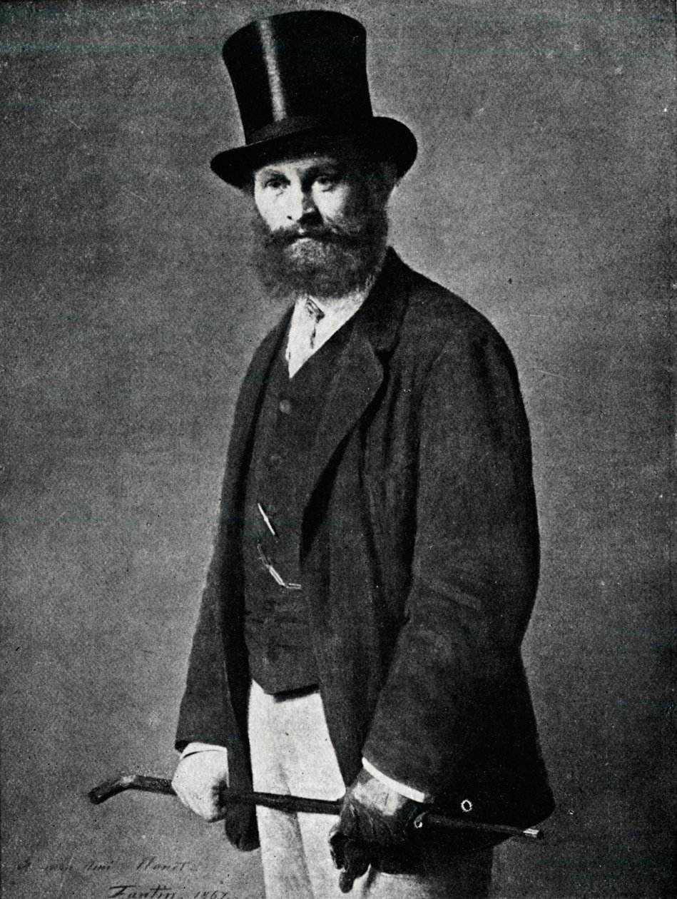 Edouard Manet. Uit het portret door Fantin-Latour, 1901 door Ignace Henri Jean Fantin Latour