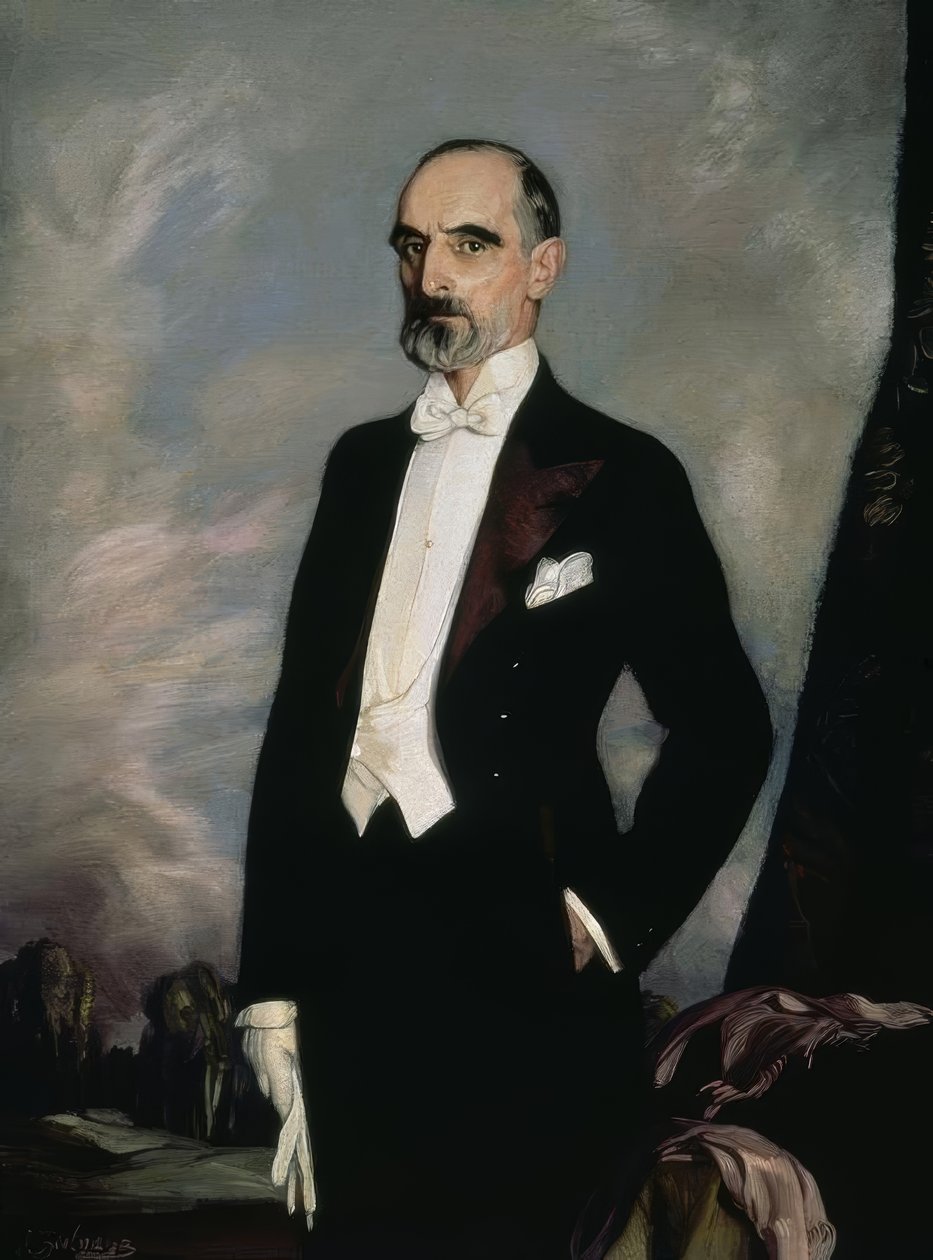 Francisco Cambo (1876-1947) advocaat, econoom en Spaans politicus door Ignacio Zuloaga y Zabaleta