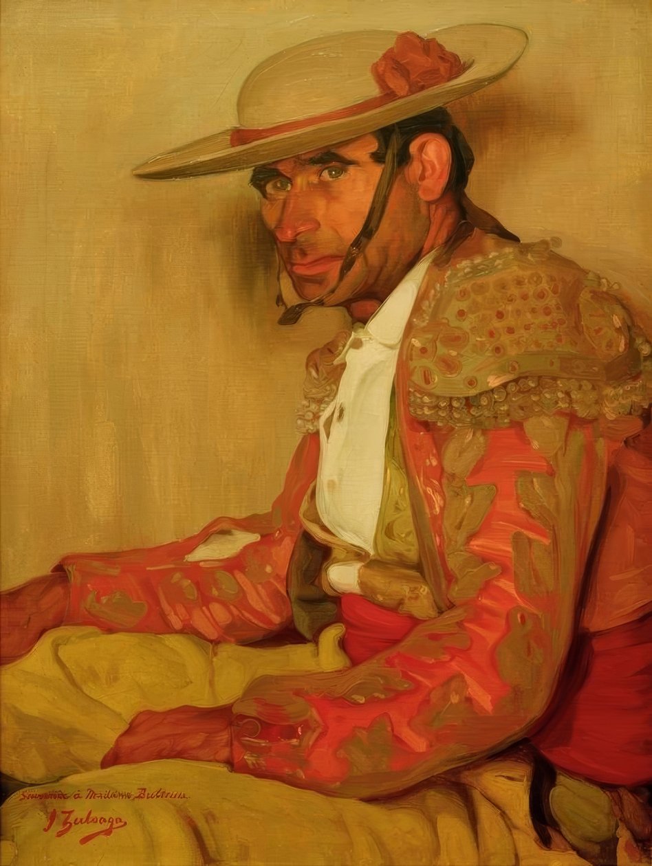 Zuloaga, Portret van de Picadors El Coriano door Ignacio Zuloaga y Zabaleta