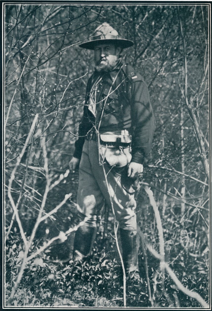 Kwartiermeester Snowden. Afdeling van het Legioen van Grensbewakers, ca. 1908 door Illustrations Bureau