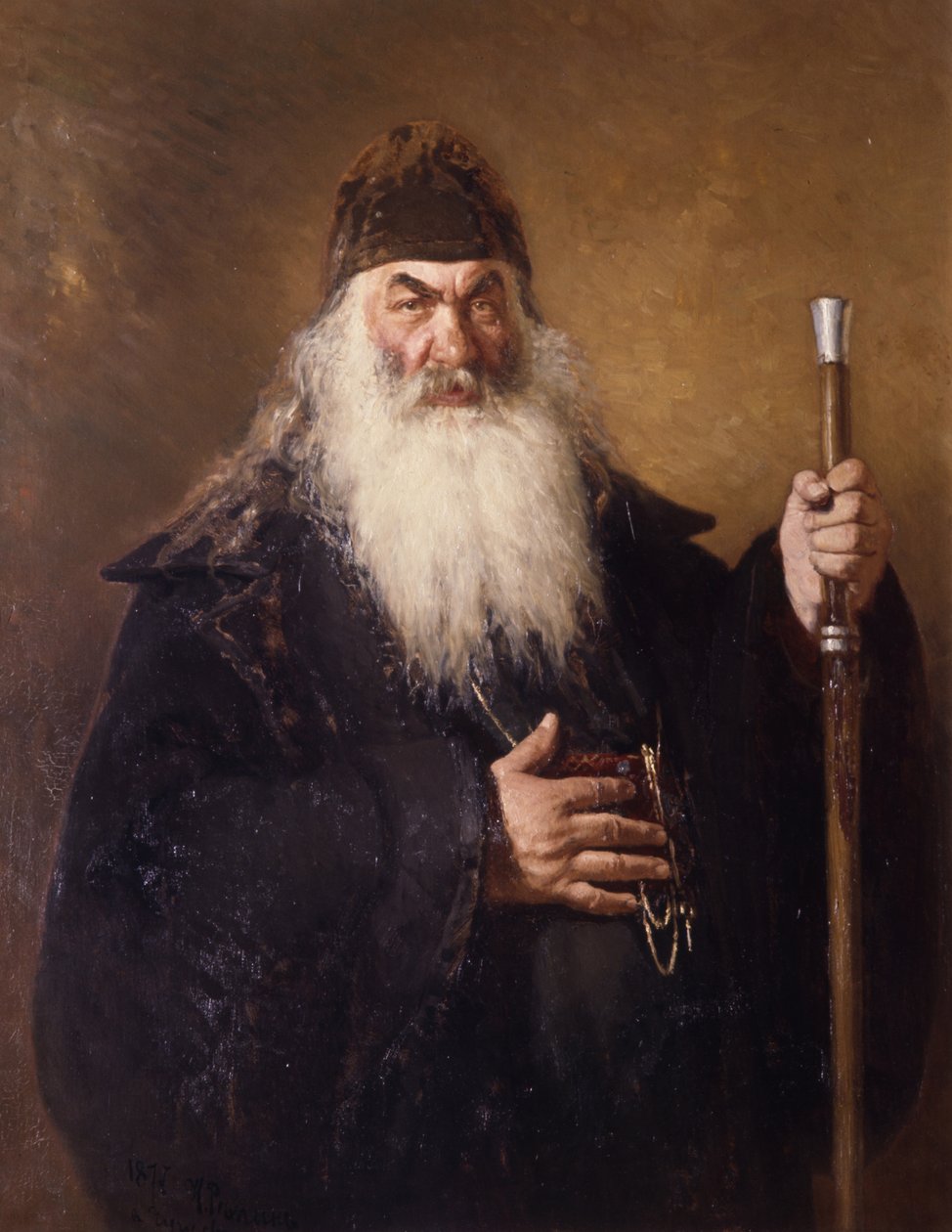 Protodiaken door Ilya Efimovich Repin