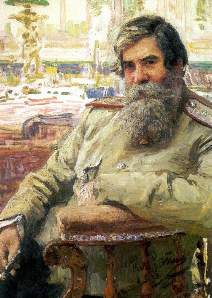 Portret van de neurofysioloog en psychiater Vladimir Mikhailovich Bekhterev door Ilya Efimovich Repin