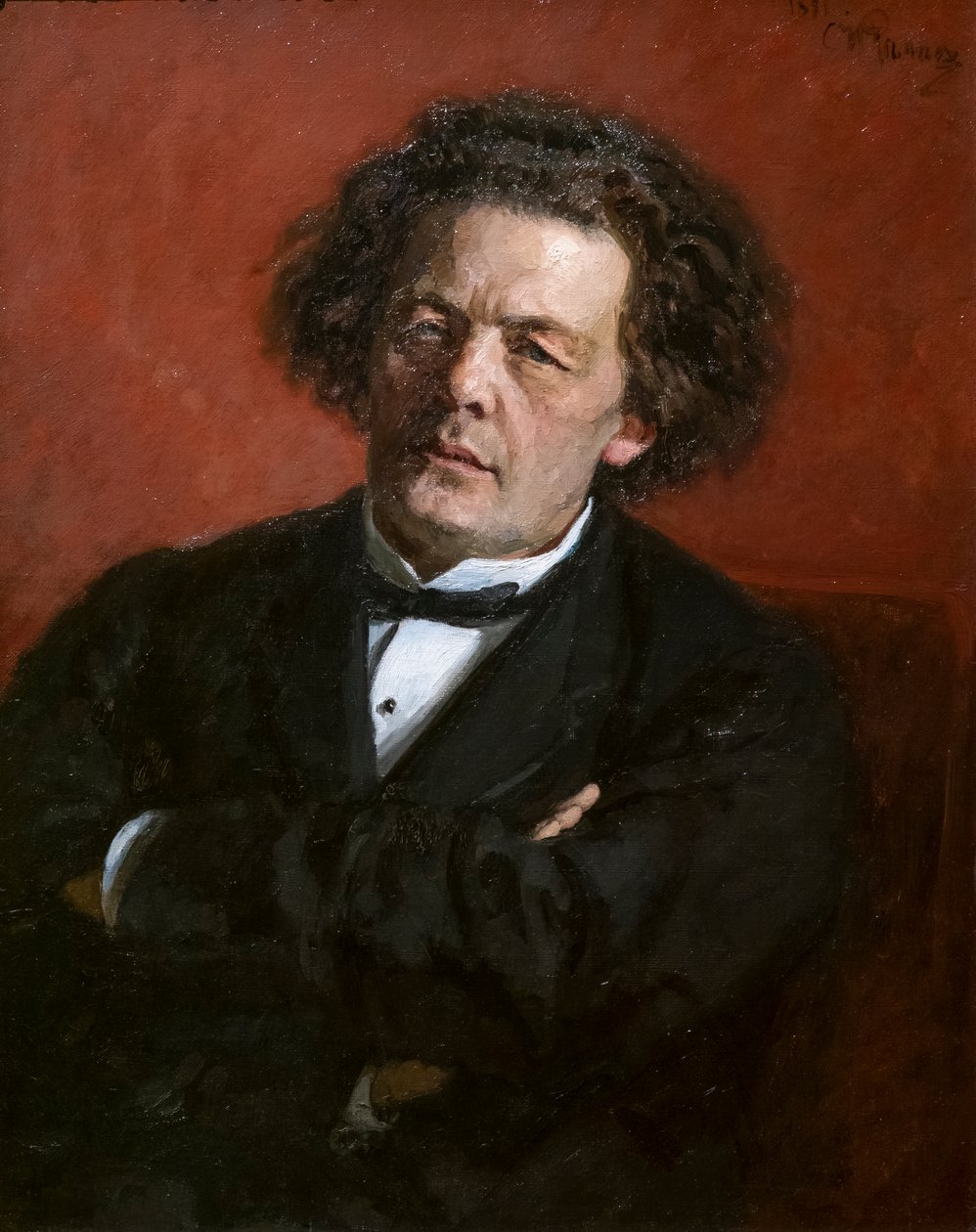Anton Rubinstein door Ilya Efimovich Repin